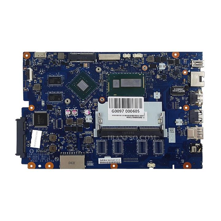 مادربرد لپ تاپ لنوو Ideapad 100-15IBD CPU-I5-4_NM-A681_VGA-2GB گرافیک دار